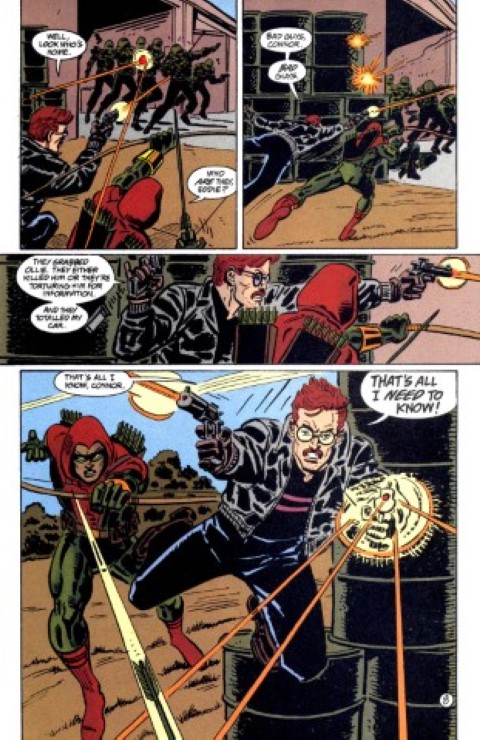 Green Arrow 96 pg 8 by P: Michael Netzer I: Jim Aparo